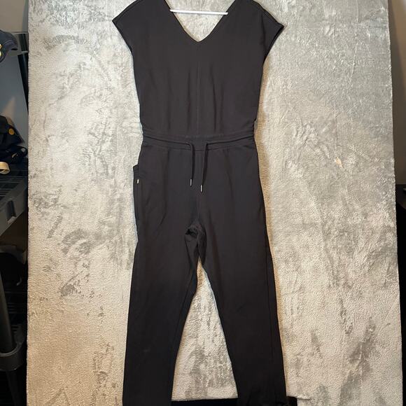 Patagonia Pants - Patagonia Size Medium Women’s Organic Cotton Roaming‎ Jumpsuit Black